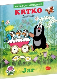 Krtko a Jaro - Kniha samolepek