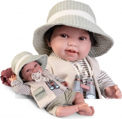 Realistická panenka miminko s měkkým tělem 42 cm