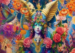 Puzzle znamení zvěrokruhu: Beran 1000 dílků