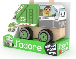 Skládací dřevěné auto