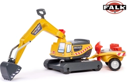 Odrážedlo Super pásový bagr s přívěsem