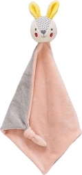 Petit Collage muchláček zajíček růžový z organické bavlny