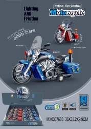 Motorka se světelnými a zvukovými efekty