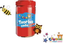 Tvořivá sada v plastové dóze 12 × 21 cm