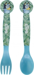 Dětský příbor BLUEY – sada 2 ks