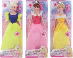 Panenka kloubová princezna 28 cm s doplňky