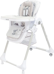 Jídelní židlička BABY MIX Infant, šedá