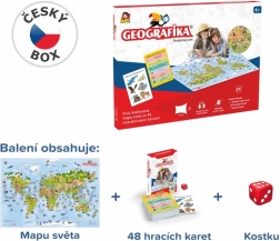 Hra Geografika – vzdělávací rodinná hra o světě