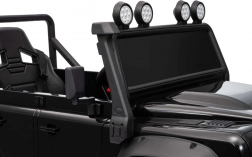 Dětské elektrické autíčko LAND ROVER Defender 110 SVX Concept – Černá