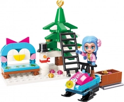 Qman veselé vánoce – sněžný skútr a vánoční stromek