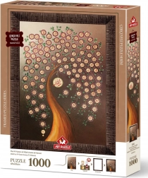 Puzzle s rámečkem a lepidlem 3v1 99 jmen Alláha 1000 dílků