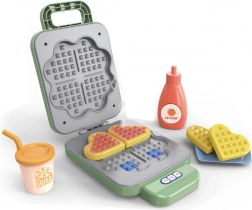 Zelený vaflovač pro holčičí domácnosti