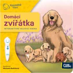 ALBI Kouzelné čtení Minikniha Domácí zvířátka