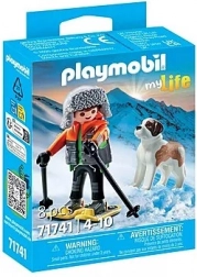 Playmobil My Life narciář se psem bernardýnem