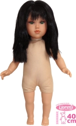 realistická panenka Llorens Greta 40 cm s měkkým tělem
