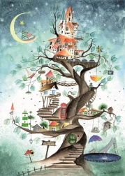 Puzzle pohádka o stromu 1000 dílků magnolia