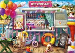 Puzzle EDUCA – zmrzlinový vůz, 500 dílků