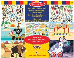 Melissa & Doug znovupoužitelné samolepky dobrodružství