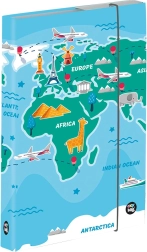 Box na sešity A5 s motivem Mapy