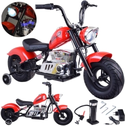 Elektrický chopper pro děti na akumulátor s plynovou rukojetí 24V – Manetka