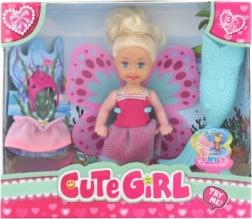 Panenka s doplňky 3v1 – mořská panna, víla a princezna