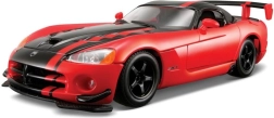 kovový model auta 1:24 dodge viper srt10 acr