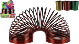 Plastová spirála s kovovým efektem