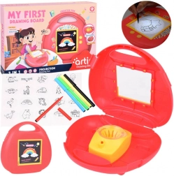 Projektor pro kreslení 3v1 s kufříkem a diapozitivy