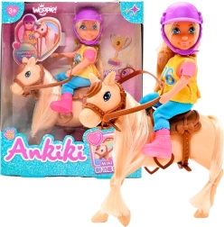 Woopie Royal sada panenka jezdkyně s koněm