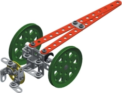 Stavebnice MERKUR Farmer – 20 modelů, 341 dílků