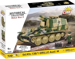 Stavebnice cobi sturmpanzer 38(t) grille ausf. m 1:28, 720 dílků