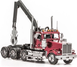 Kovový 3D model Western Star 4900 s kládou