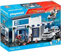 Action Heroes 71602 Sada figurek policejní stanice