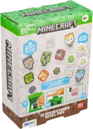 minecraft 3d sada na výrobu samolepek – náhradní set