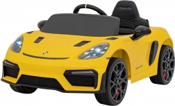Dětské elektrické auto Porsche 718 Spyder RS – Žlutý