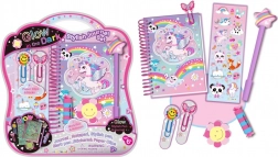 Stylový deník svítící ve tmě pro děti