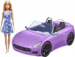 Barbie kabriolet a panenka
