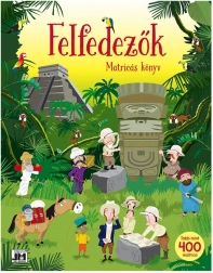 velká samolepková knížka objevitelé – maďarská verze