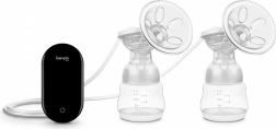 Elektrická odsávačka mateřského mléka LIONELO CARE Twee Go, dvojitá, Grey Concrete