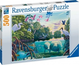 Ravensburger puzzle Okamžiky s kapustňáky 500 dílků