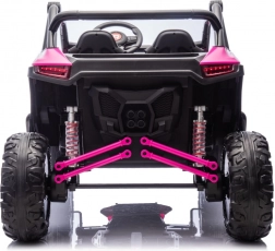 Růžové vozidlo Racing Road 2000