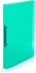 Pořadač A4 z polypropylenu se 2 kroužky Lines zelený
