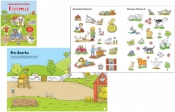 Samolepková knížka farma