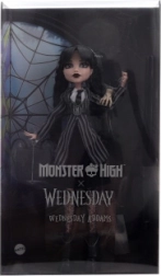 sběratelská panenka wednesday addams MONSTER HIGH v uniformě nevermore