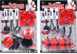 Dětské nádobí se sporákem – kuchyňský set pro malé kuchaře