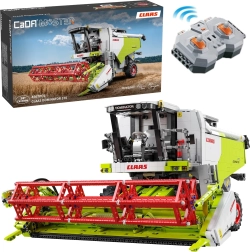 Stavebnice CaDA kombajn CLAAS Dominator 370 1:17, 4567 dílků, RC
