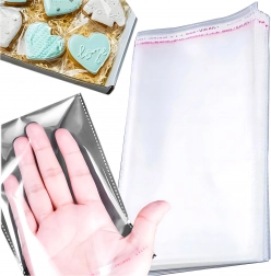 Samolepicí celofánové sáčky OPP 16 × 20 cm, 100 ks