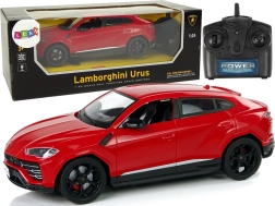 RC auto 1:24 LAMBORGHINI Urus červené se světly 2.4 GHz