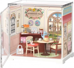 RoboTime 3D dřevěná skládačka mini medová čajovna