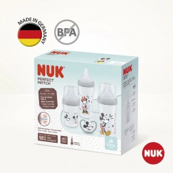 NUK Perfect Match Disney MICKEY MOUSE set kojeneckých lahví a dudlíku